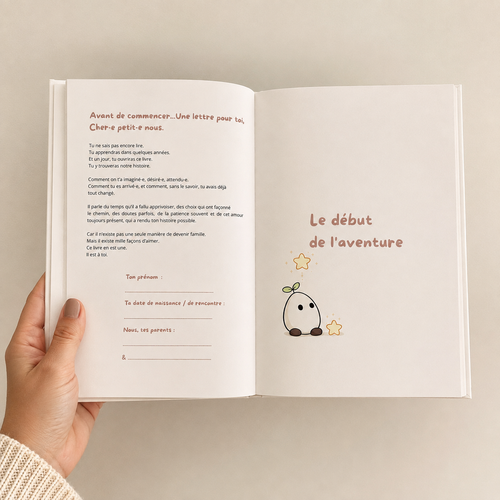 Livre de naissance / Notre chemin jusqu'à toi